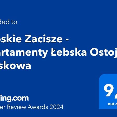Lebskie Zacisze - Apartamenty Lebska Ostoja- Piaskowa Zarnowska Esterno foto